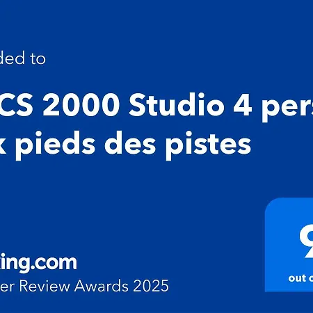 Arcs 2000 4 Pers Aux Pieds Des Pistes * Les Arcs (Savoie)
